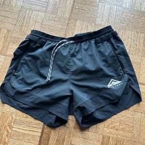 Nike Trail Flex Stride Dri-FIT Brief Lined Shorts Men's Large Black